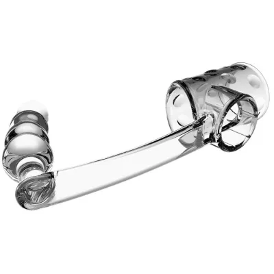Transparent Penis Sleeve with Anal Plug – Pretty Love