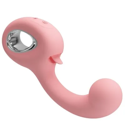 Erynnyes G-Spot Vibrator + Clit Stimu 10 Modes Pink | Pretty Love