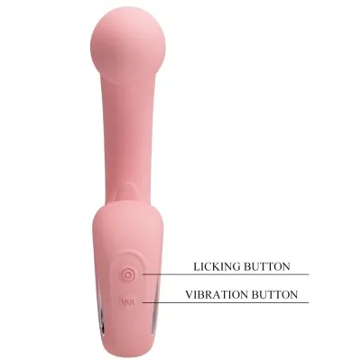 Erynnyes G-Spot Vibrator + Clit Stimu 10 Modes Pink | Pretty Love