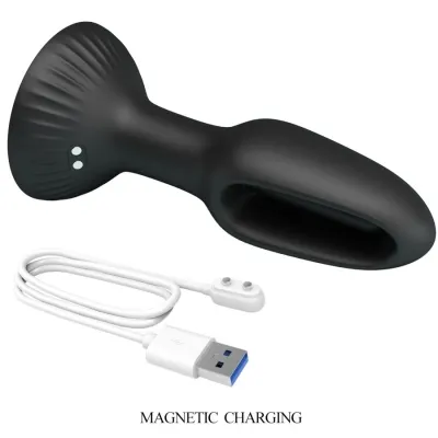 Hubert Anal Plug With 7 Vibration Modes – Pretty Love