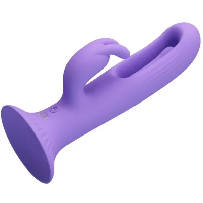 Killmoulis Rabbit Vibrator 12 Vibration Modes Purple | Pretty Love