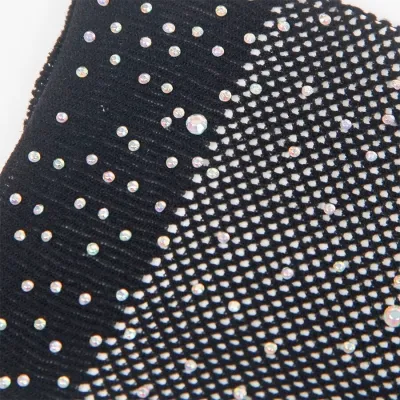 957469shine Transparent Gloves Black S/M – Subblime