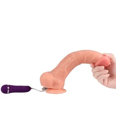 Apolo Vibrator Dildo with Remote Control 24.5cm | Shequ
