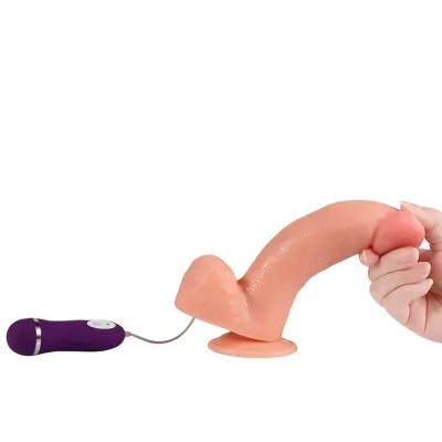 Phantom Vibrating Dildo with Remote Control 20cm | Shequ