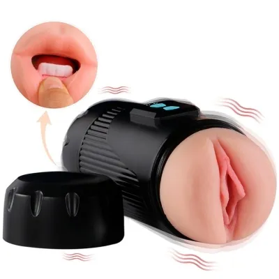 Kay Doppelmasturbator Mit Mund- Und Vagina – Shequ