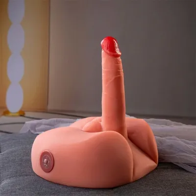 Honey Dildo Masturbator With Vibration 25cm | Xise