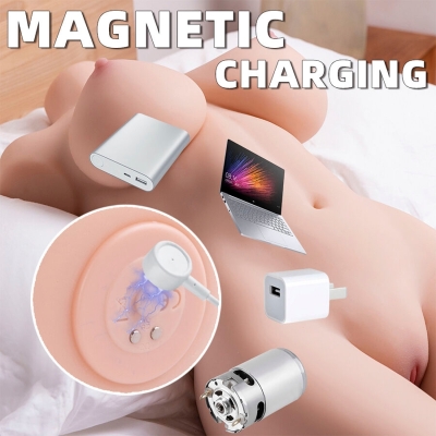 XISE - ORGANISIERTER, REALISTISCHER WEIBLICHER TORSO MIT STOSSENDER 71 CM