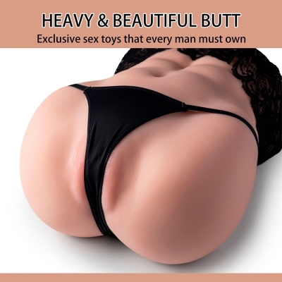 XISE - LYDIA WEIBLICHER VAGINA-MASTURBATOR MIT STOSSDÄMPFUNG 25 CM