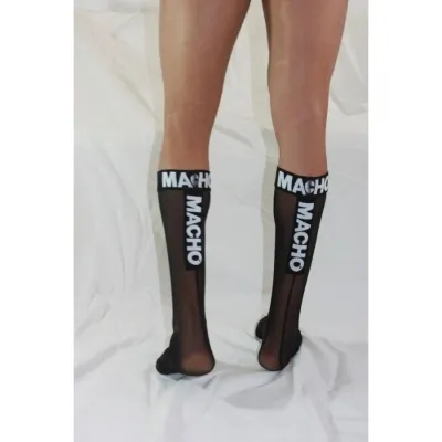 Dünne Socken Einheits Schwarz – Macho