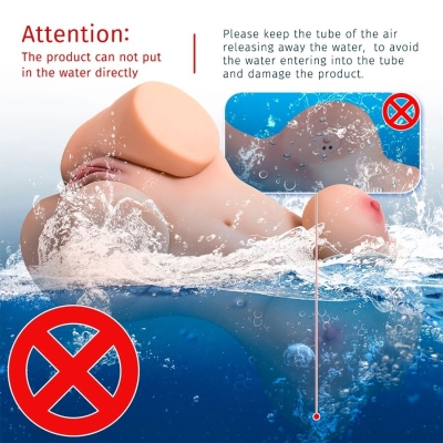 XISE - WENDY SUCKING WEIBLICHER TORSO MIT VIBRATION UND FERNBEDIENUNG 6 KG