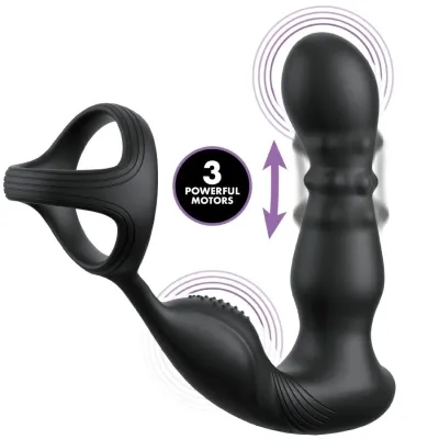Vibrierender Analring + Massager – Anal Fantasy Elite Collection