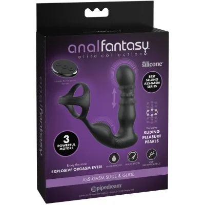 Vibrierender Analring + Massager – Anal Fantasy Elite Collection
