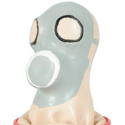 Gasmaske Kondom Handbemalt – Condomerie