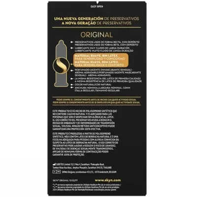 Original Kondom Natürliche Sensation 10 Einheiten – Skyn