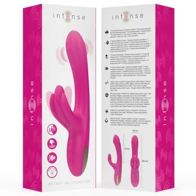 Britney Multifunctional Rabbit Vibrator 23cm Pink | Intense