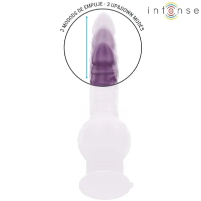 Tatum Vibrator with Up and Down Vibration 24cm Purple | Intense