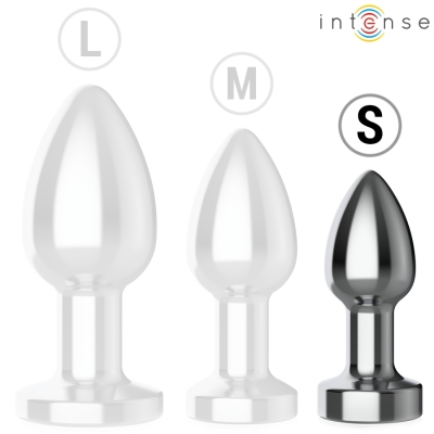 INTENSE - ANAL PLUG 10 VIBRATIONEN METALL MIT FERNBEDIENUNG S