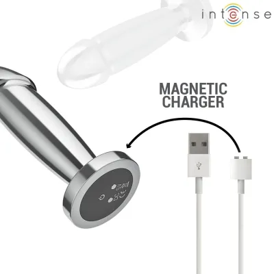 Anal Plug 10 Modi Metalldildo Mit Fernbedienung S – Intense