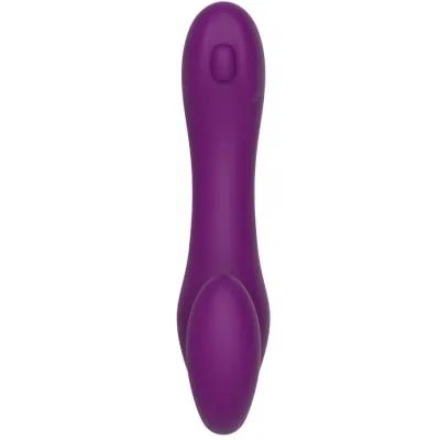 Xocoon - 2 In 1 Strapless Strap-On Vibrator Purple