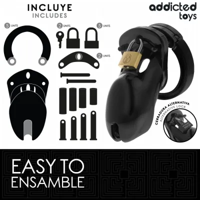 Verbotenes Peniskäfig 10cm – Addicted Toys Locked