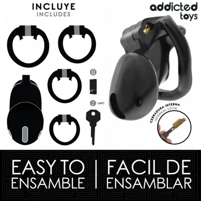 Mindnight Cell Peniskäfig S 4.8cm – Addicted Toys Locked