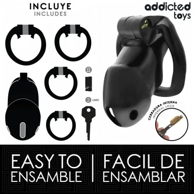 Mindnight Cell penis cage 4.2cm M – Addicted Toys Locked
