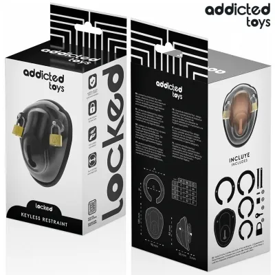 Keyless Penis Cage 11.5cm – Addicted Toys Locked