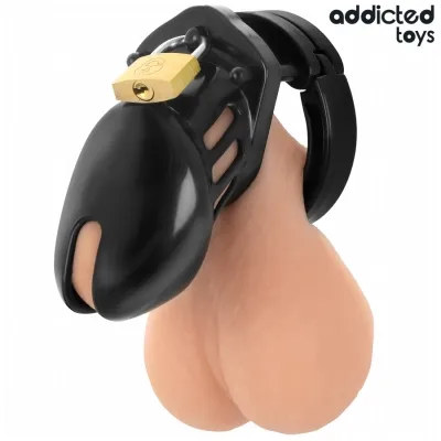 Obsidian Hold penis cage S – Addicted Toys Locked