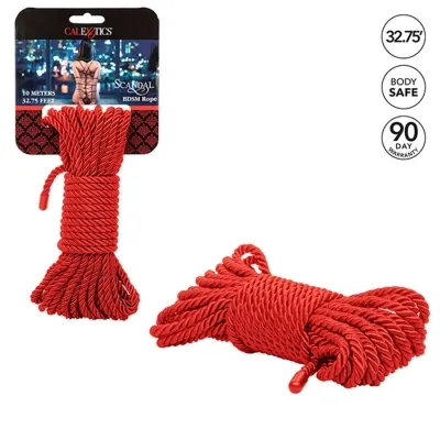 Scandal Red Bdsm-Seil 10 M – Calex