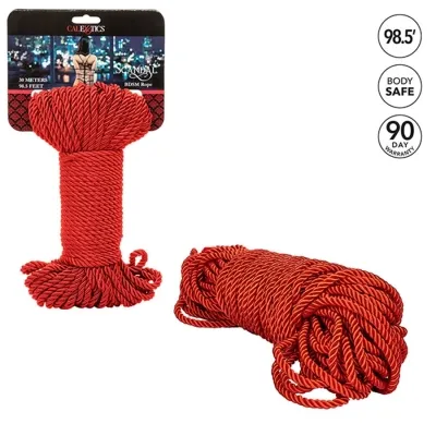 Scandal Red Bdsm-Seil 30 M – Calex