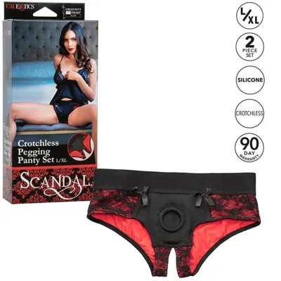 Scandal Set of Floating Panties with Dildo L/XL – Calex
