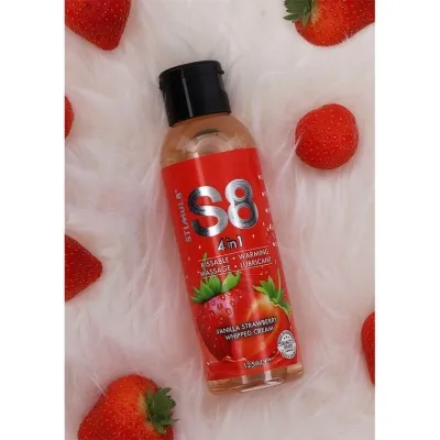 S8 4 In 1 Schmiermittel Erdbeer Dessert 125ml – Stimul8