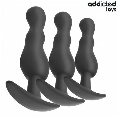 Set of 3 anal plug model 1 – Addicted Toys
