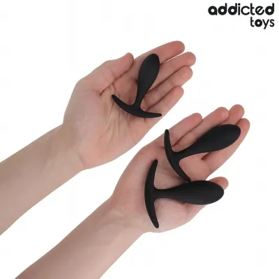 3er-Set Analplug Modell 2 – Addicted Toys