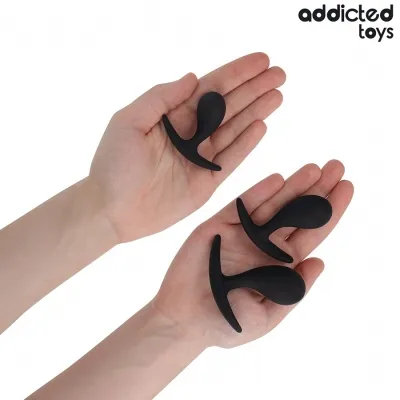 3er-Set Analplug Modell 3 – Addicted Toys