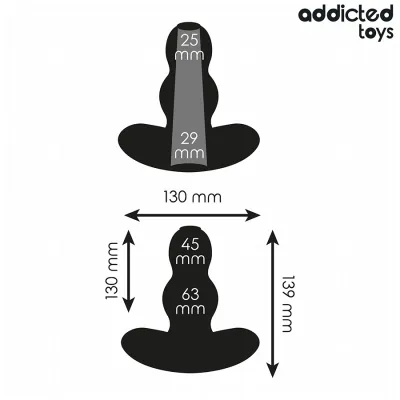 Hollow Anal Plug XL 13.9cm – Addicted Toys