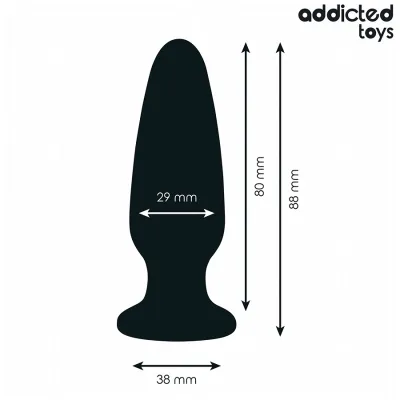 Anal Plug With Jewel S 8.8cm – Addicted Toys