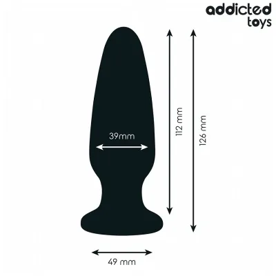 Anal Plug With Jewel L 12.6cm – Addicted Toys