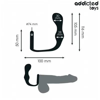 Analplug Mit Ring Modell 3 – Addicted Toys