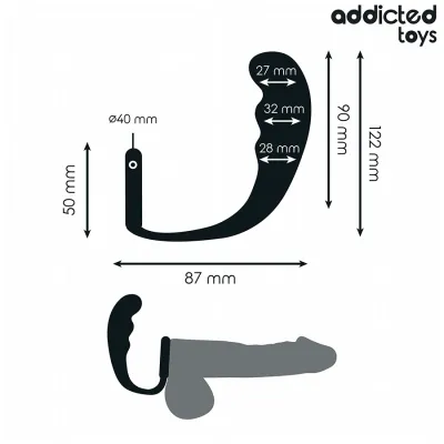 Analplug Mit Ring Modell 4 – Addicted Toys