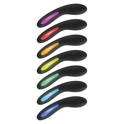 Black Vibrator with Glowing Light | Toyjoy