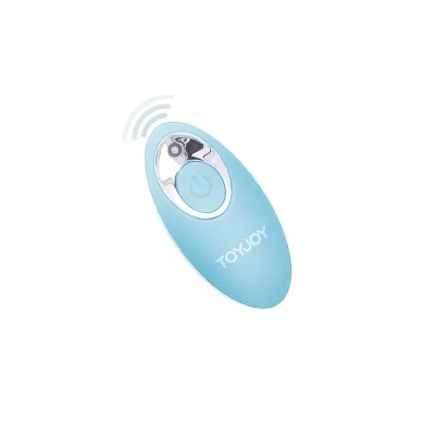 Happiness Im So Eggcited Vibrator Remote Control Blue | Toyjoy