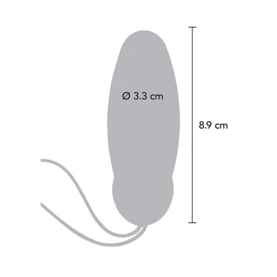 Happiness Im So Eggcited Vibrator Remote Control Blue | Toyjoy