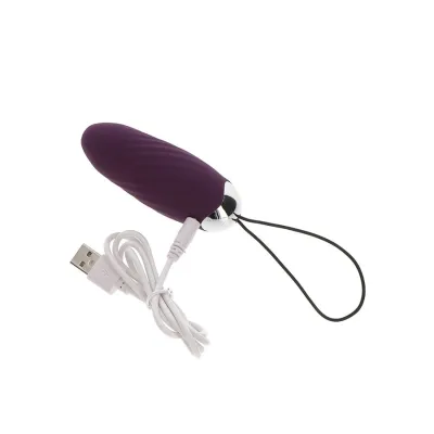 Happiness Knock Knock Eggstavagant Vibrator Purple | Toyjoy