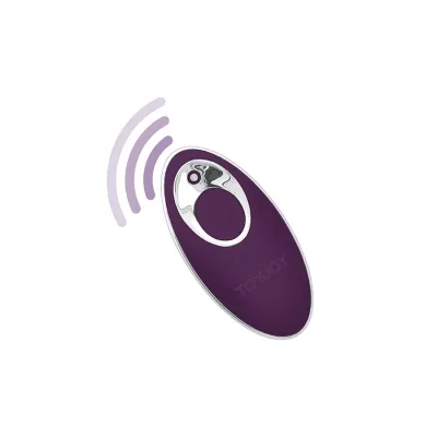 Happiness Knock Knock Eggstavagant Vibrator Purple | Toyjoy