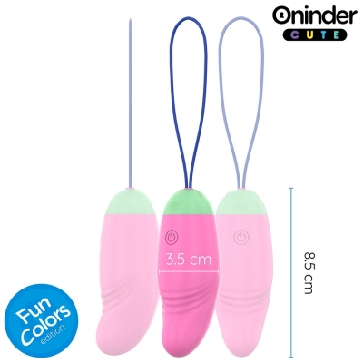 ONINDER CUTE - LOVE PLEASURE VIBRO-ROTIERENDES EI 360° SILIKON - KOSTENLOSE WELTWEITE APP
