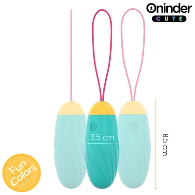 Love Pleasure Vibro-Rotating Silicone Gemstone Egg | Oninder Cute
