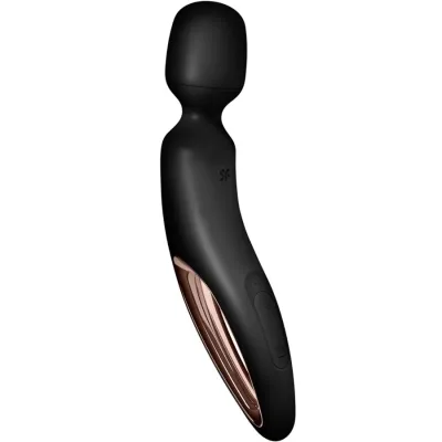 Wand Erland Vibrating Massager Black – Satisfyer