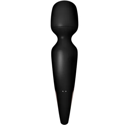 Wand Erland Vibrating Massager Black – Satisfyer