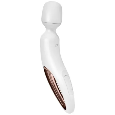 Wand Erland Vibrierendes Massager Weiss – Satisfyer